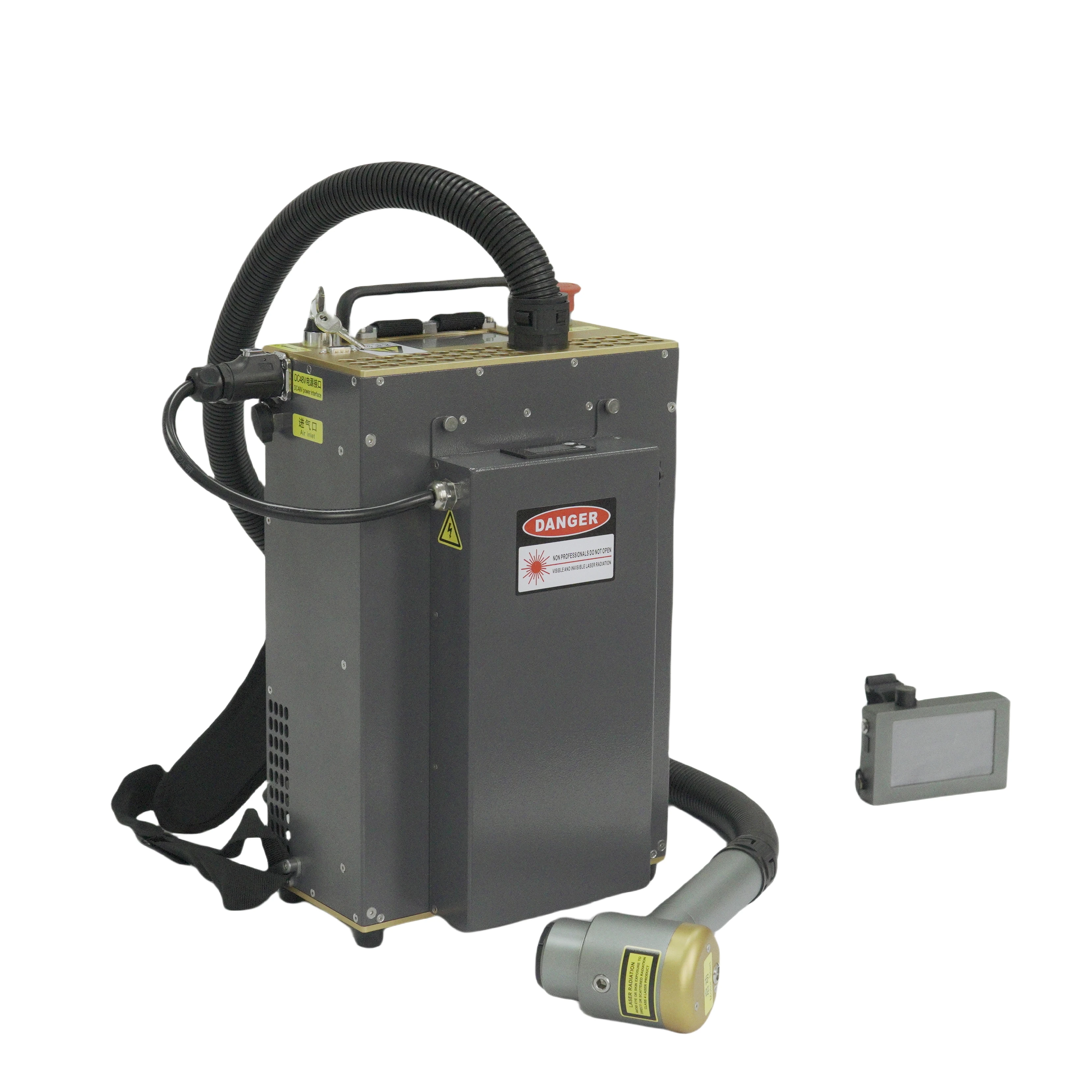 300W Backpack Pulesd Laser Cleaning Machine Cheap Fiber With Rust Handheld Laser Cleaning Machine