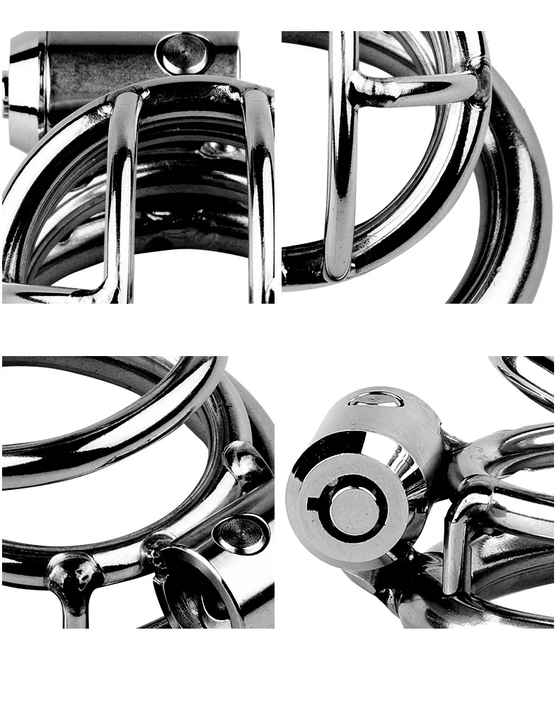 BUYBOOS 男性用貞操帯 金属製BDSM貞操デバイス 男性用ペニス尿道ロック CBコックケージ 大人用セックストイ 男性用