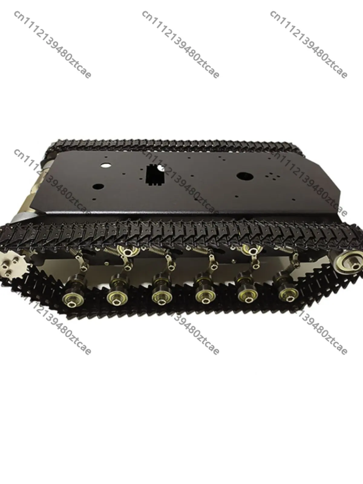 Metal Track Stainless Steel Smart Robot Car, Shock Absorption Tank Chassis, Suspension, for DIY & Teaching