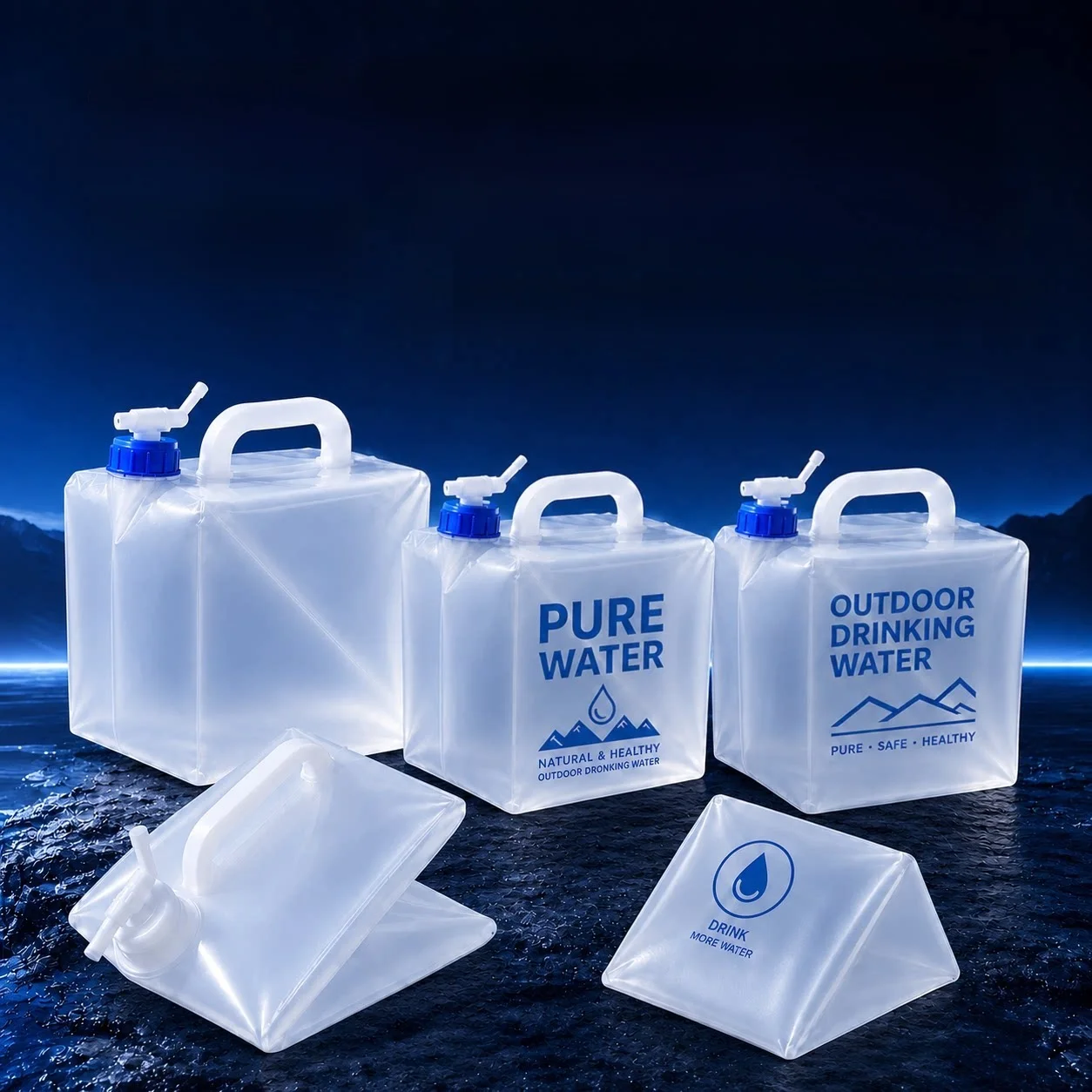portable-travel-foldable-water-bucket-extra-large-car-mounted-camping-soft-water-bag-new-square-water-pouch-household-cleanin