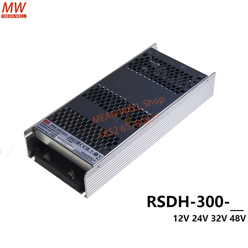 Original MEAN WELL Switching Power Supply 300W High Reliable 250~1500Vdc Ultra Wide Input DC-DC Converter RSDH-300-12 24 48 32