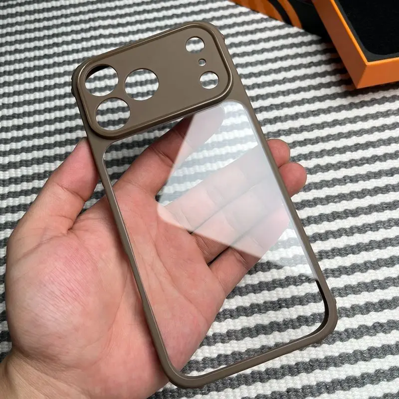 For OPPO Reno14 F Case Simple Transparent Acrylic Cover For OPPO Reno 14 13 12 11 10 Pro Reno 13 F 12 F 11F Shell Bumper