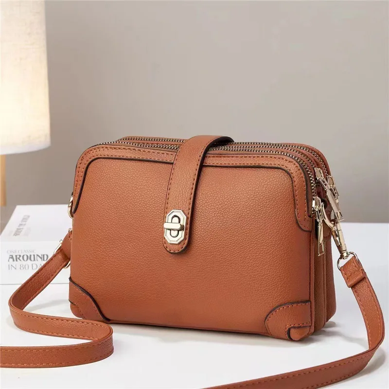 Bolsa de mão feminina genuína tote bolsas de moda feminina 2024 alta qualidade senhora bolsa luxo ombro quadrado crossbody