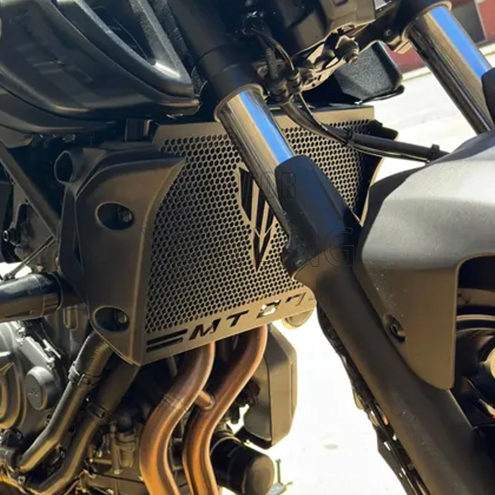 

Motorcycle Radiator Grille Guard Cover Protector For YAMAHA MT07 MT-07 MT 07 FZ-07 FZ07 2017 2018 2019 2020 2021 2022 2023 2024