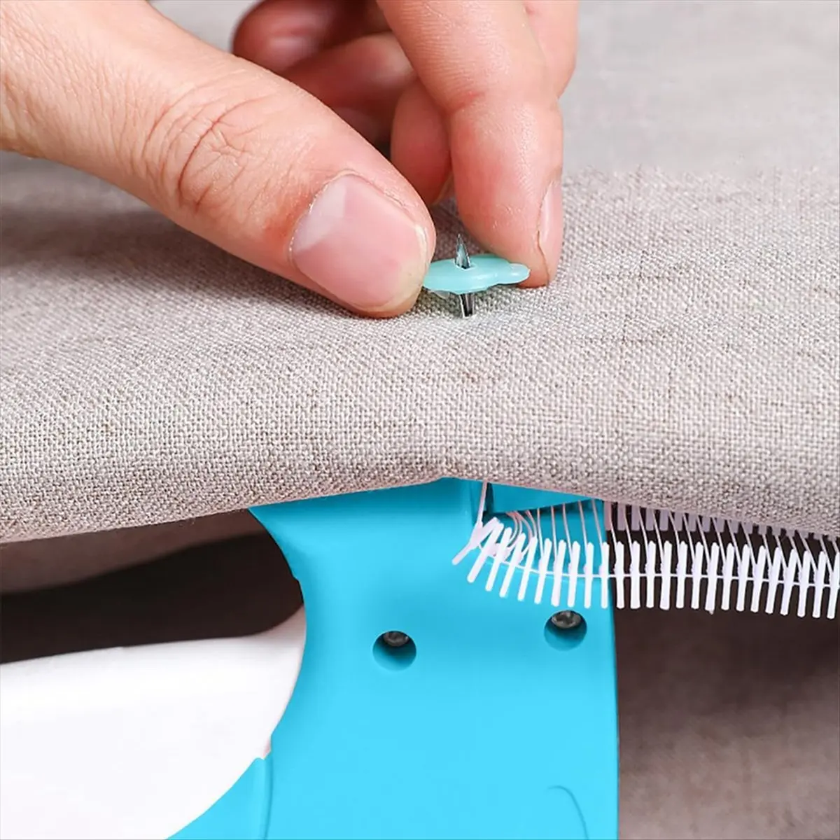 A45I Stitchy- for Clothing, Tagging Tool Portable Handheld Mini Sewing Machine,Quick Repair Garment