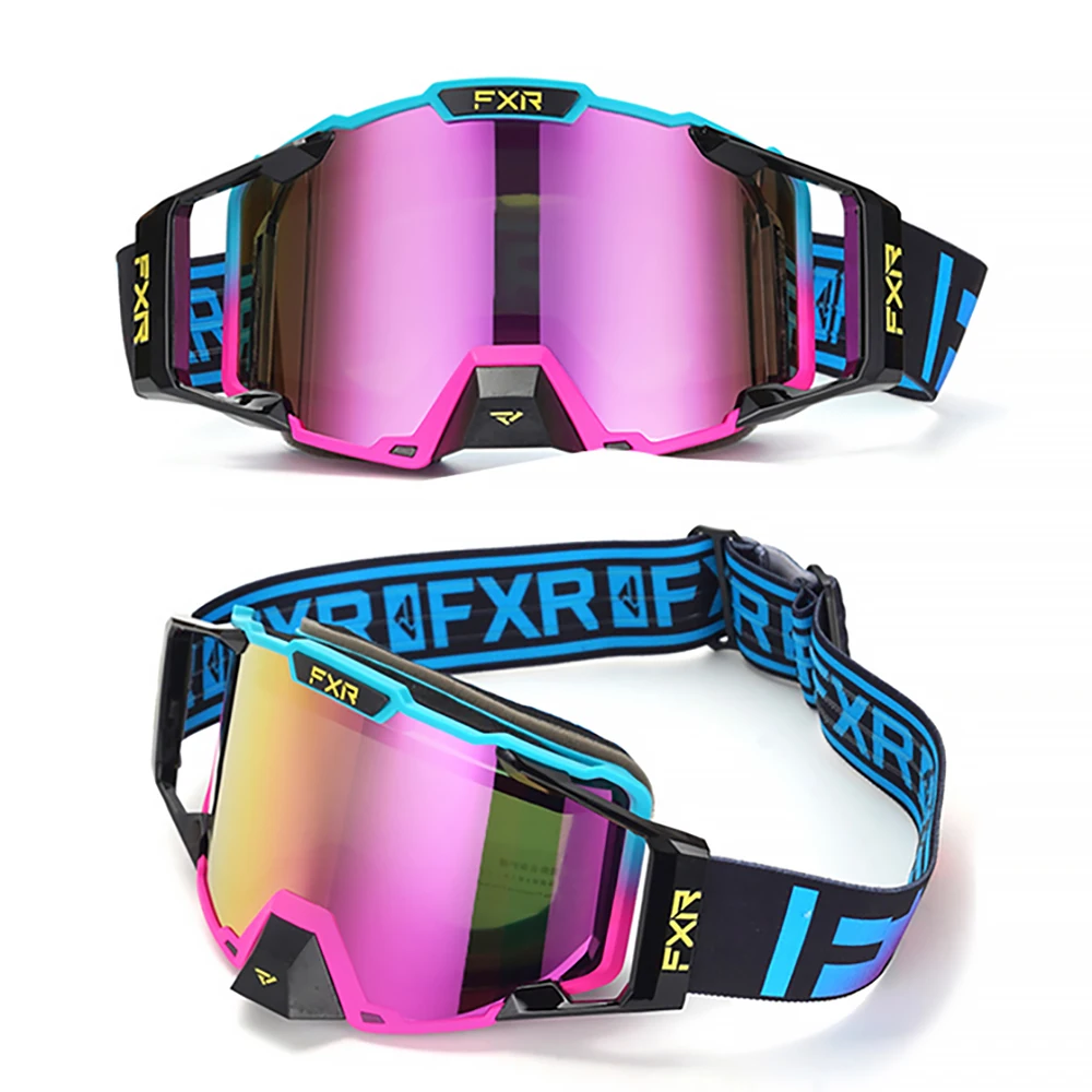 

FXR Motorcycle Glasses Motocross Safety HD Lenses Goggles Dirt Bike ATV Ski mtb Goggles MOTO Outdoor Cycling Sunglasses