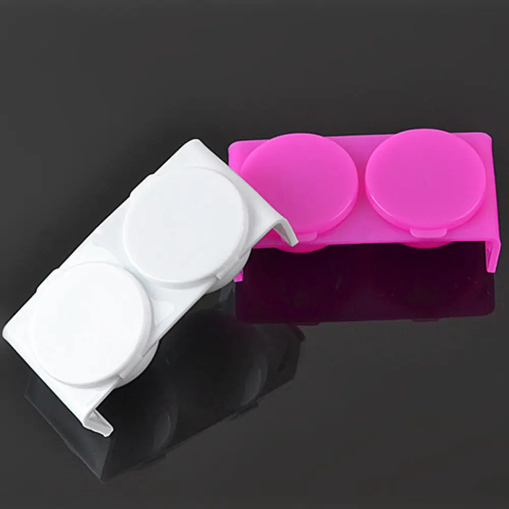 Acryl Flüssigkeit Schüssel Kunststoff Dappen Dish Schüssel Tasse mit Kappe Flüssigkeit Glitter Acryl Pulver Nagel Stift Waschen Kaviar Nagel Styling Werkzeuge