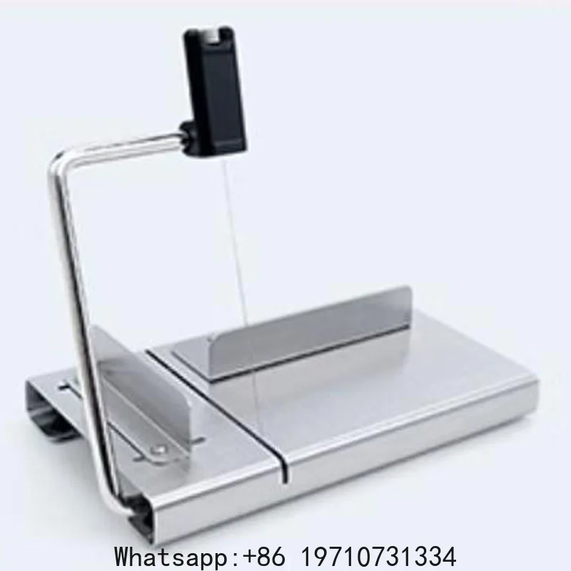 

DIY soap stainless steel cutting table adjustable cheese butter wire scissors handmade soap cutting machine