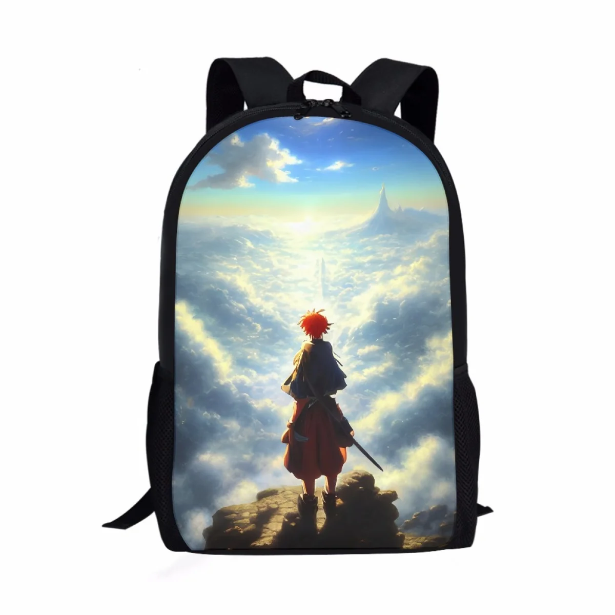 

Trendy Cool Cartoon Anime Pattern School Bags For Boys Teen School Backpack Student Bookbag High Capacity Laptop Bag Mochila