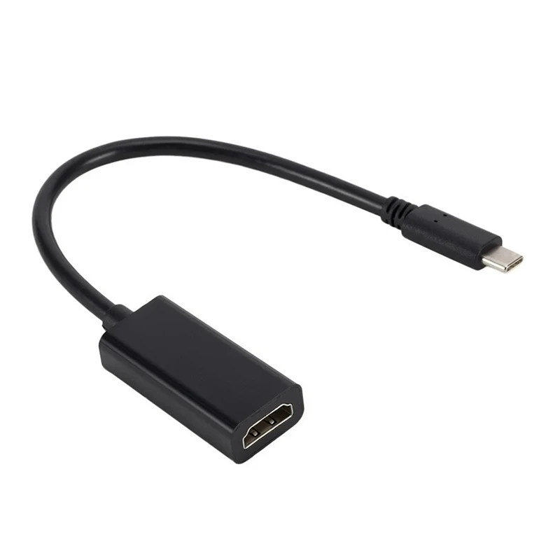 GRWIBEOU Adapter USB C do HDMI 4K 30Hz kabel typu C HDMI do macbooka Samsung Galaxy S10 Huawei Mate P20 Pro USB-C Adapter HDMI