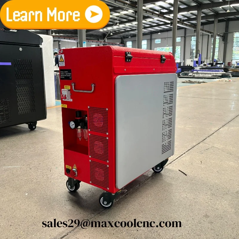 Automatic Cleaning Tools High-Efficiency Pulsed Laser Cleaning Machine for Steel Aluminum Iron Plastic Rubber Surface