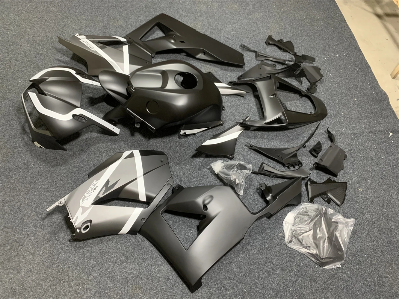 مجموعة هدايا الدراجة النارية تناسب CBR600RR F5 2013 2014 2015 2016 2017 2018 2019 CBR600 13 14 15 16 17 18 19 سنة هدية رمادية