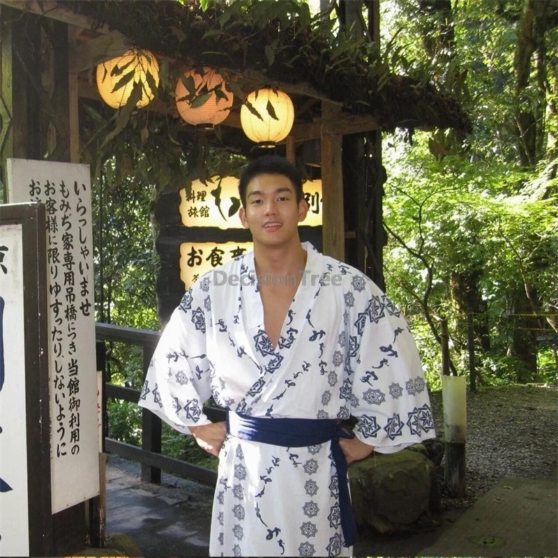 

2025 men's improved samurai kimono japanese style traditional comfortable leisure daily home garment photography costume