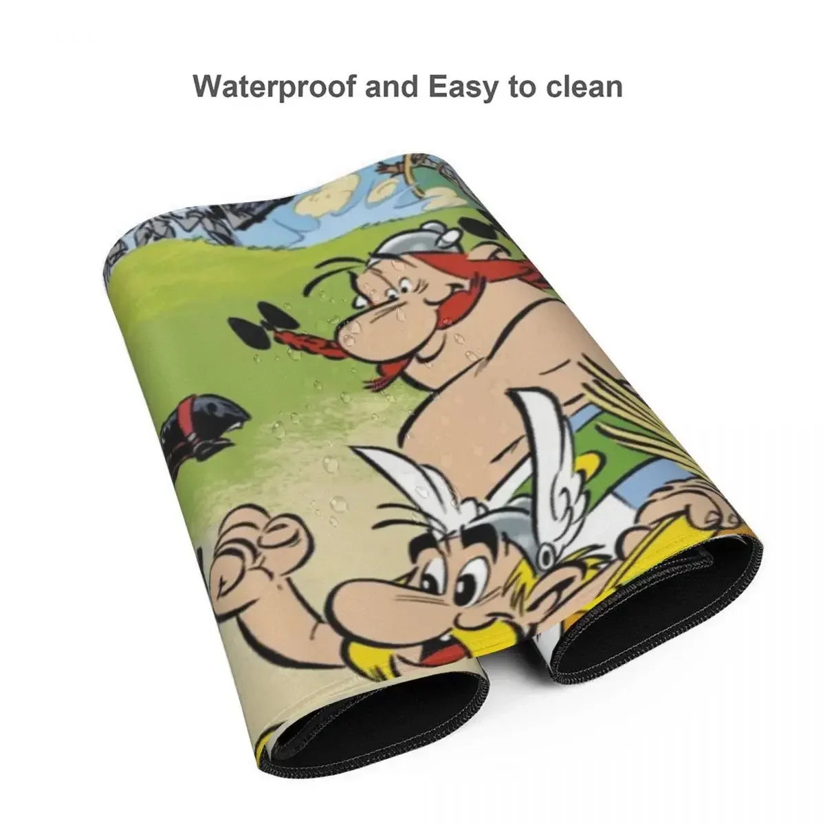 アステリックスとオベリックス Dogmatix 大型マウスパッドコンピュータキーボードマウスマットゲーマー PC ラップトップデスクマットオフィスアクセサリーテーブルマット