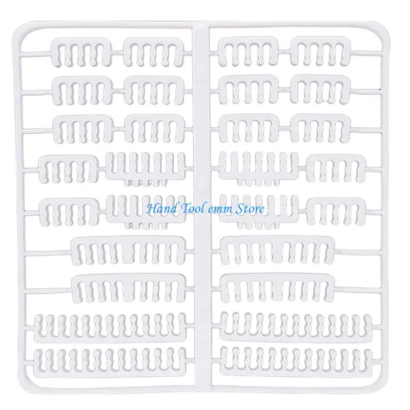 H37F ABS Power Wire Guide Board 28PCS for PC Builders, Desktop Cable Alignment, Routing Work and Case Layout Planning