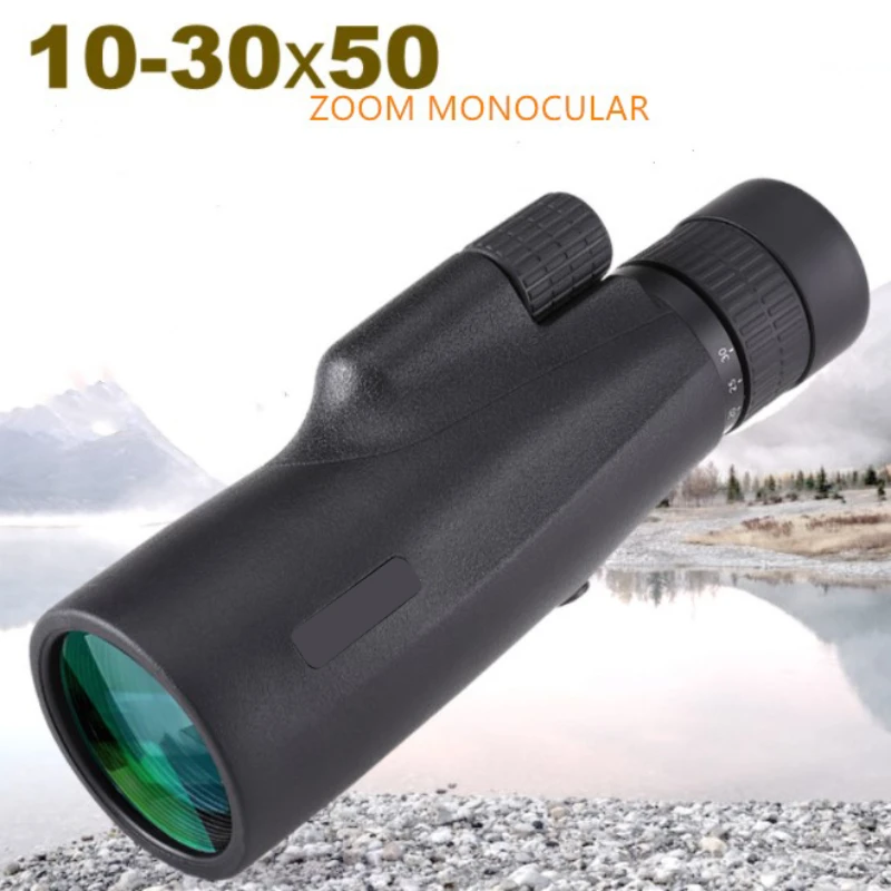 

Powerful Monocular BKA4/FCM Long Range 10-30×50 Pocket Spotting Zooming Telescope Eyeglass For Hunting Camping Tourism Hunting