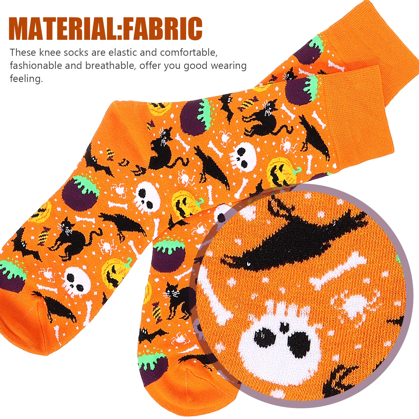 Knee Stockings Halloween For Women Men Long High Socks Party Carnival Festival Costume Thigh High Stockings For Girls