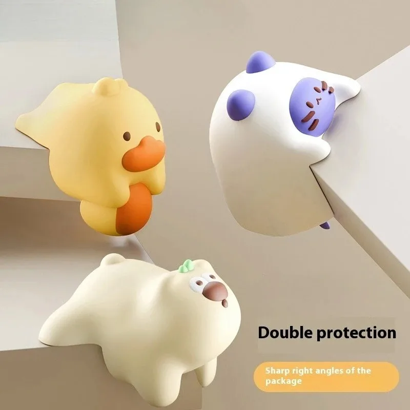 

Детский стол, мягкий уголок, наклейка против столкновений, силиконовое окно, стол, подшивка, мультяшный мягкий прямоугольный защитный чехол, защита