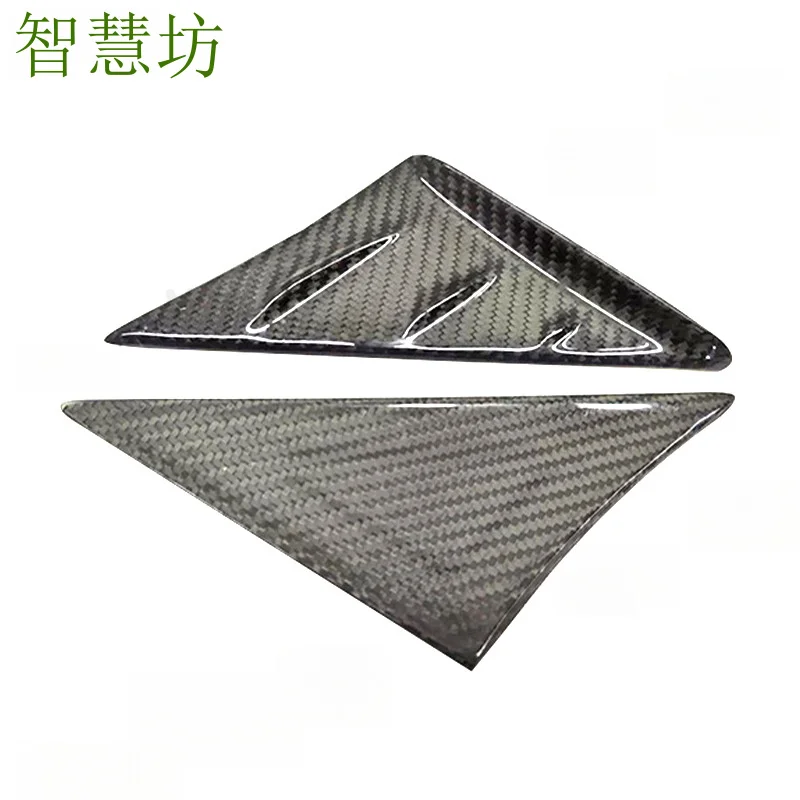 Suitable for Toyota SUPRA A90 A91 carbon fiber modified triangular window decorative A-pillar window trim
