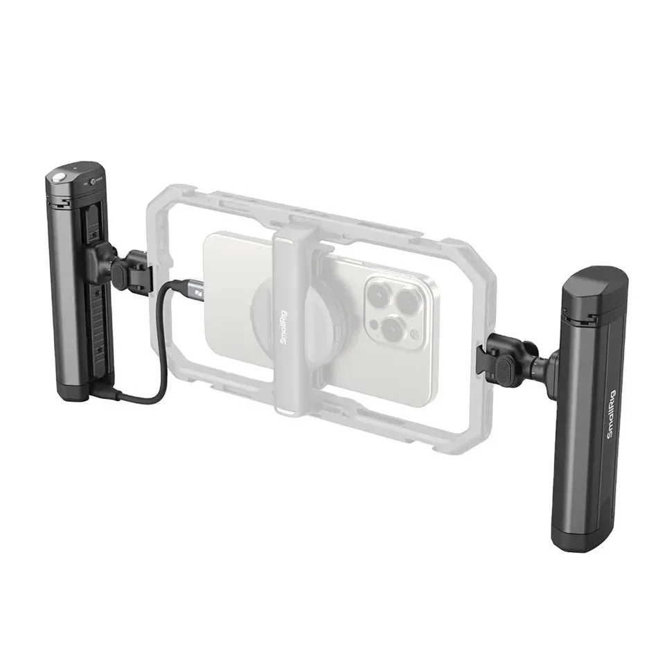 

2026 Rotatable Bilateral Quick Release Side Handle Wireless Control M.2 SSD Enclosure for iPhone 16 Pro/Max Cage