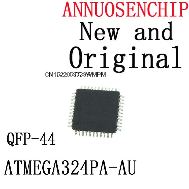 

50PCS ATMEGA324 QFP-44 ATMEGA324PA-AU