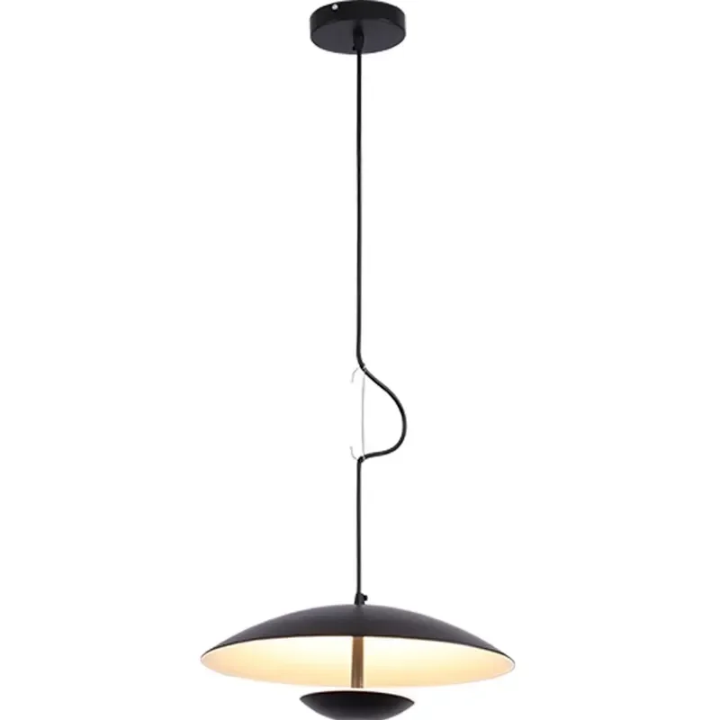 

Nordic Design Led Pendant Lights Wood Grain Black For Dining Table Room Kitchen Hanging Lamp Fixture Home Decor Lighting Lusters