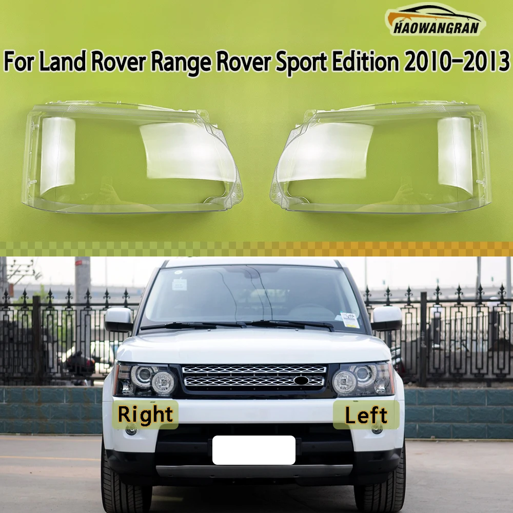 

Car Headlight Cover For Land Rover Range Rover Sport Edition 2010 2011 2012 2013 Transparent Headlamp Lens Plexiglass Lampshade