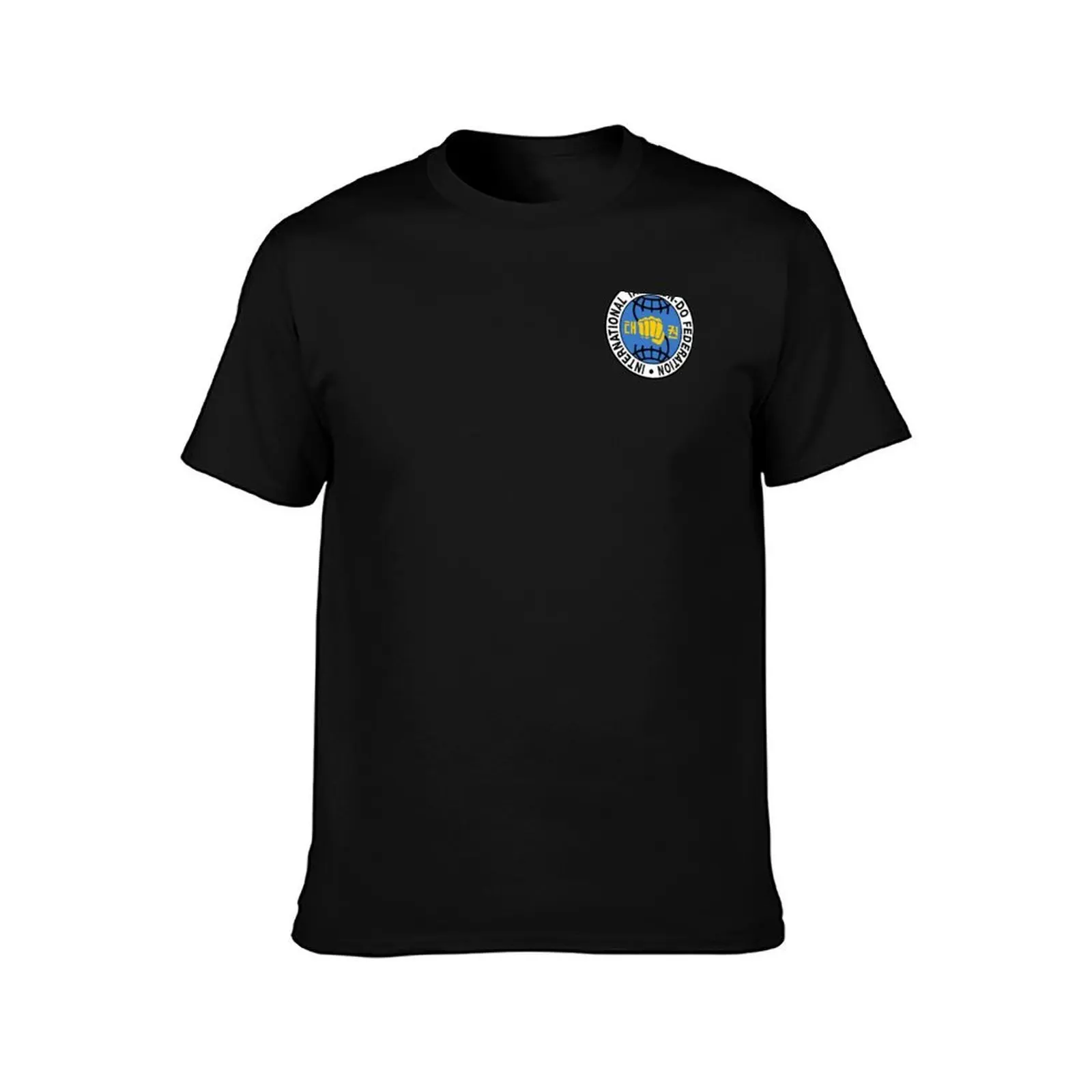 ITF International Taekwon-Do Federation T-Shirt Large Size Soft Cotton T-Shirt