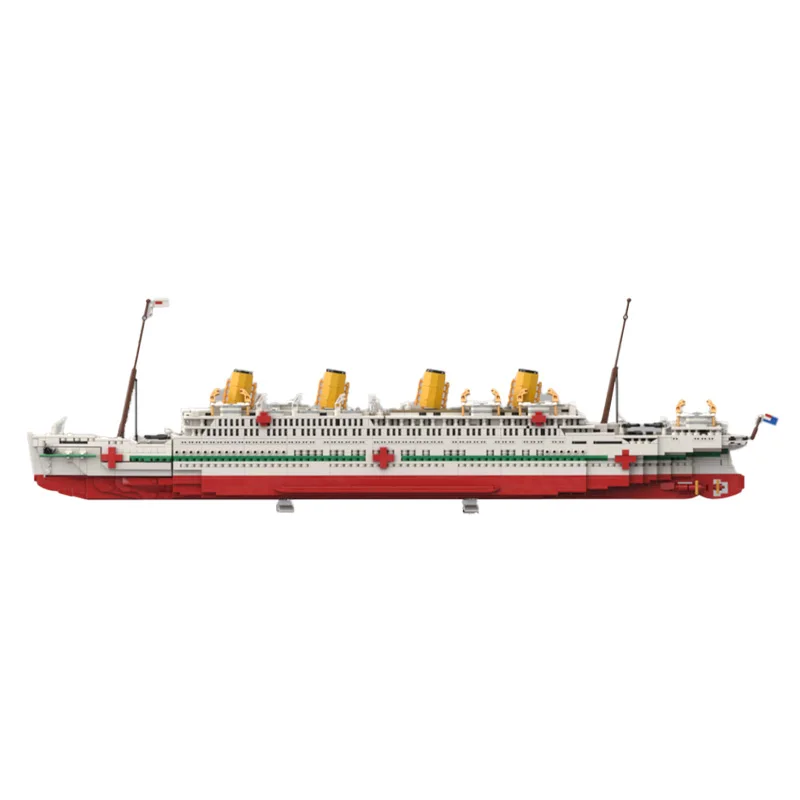3483 Parts Creative Passenger Ship Technology Modular Building Blocks Model Educational DIY Assembly Toy For Boys Birthday Gifts