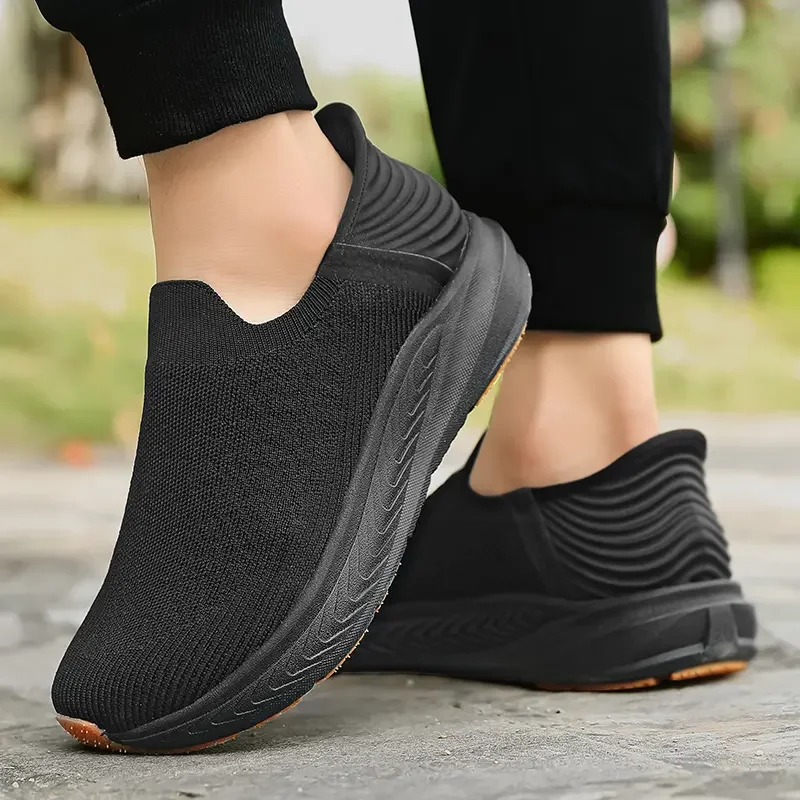 Herren-Slipper Barfußschuhe Übergröße Breiter Zehenbereich Zero Drop Rutschfeste Wanderschuhe Atmungsaktive Outdoor-Laufschuhe – Detail 17