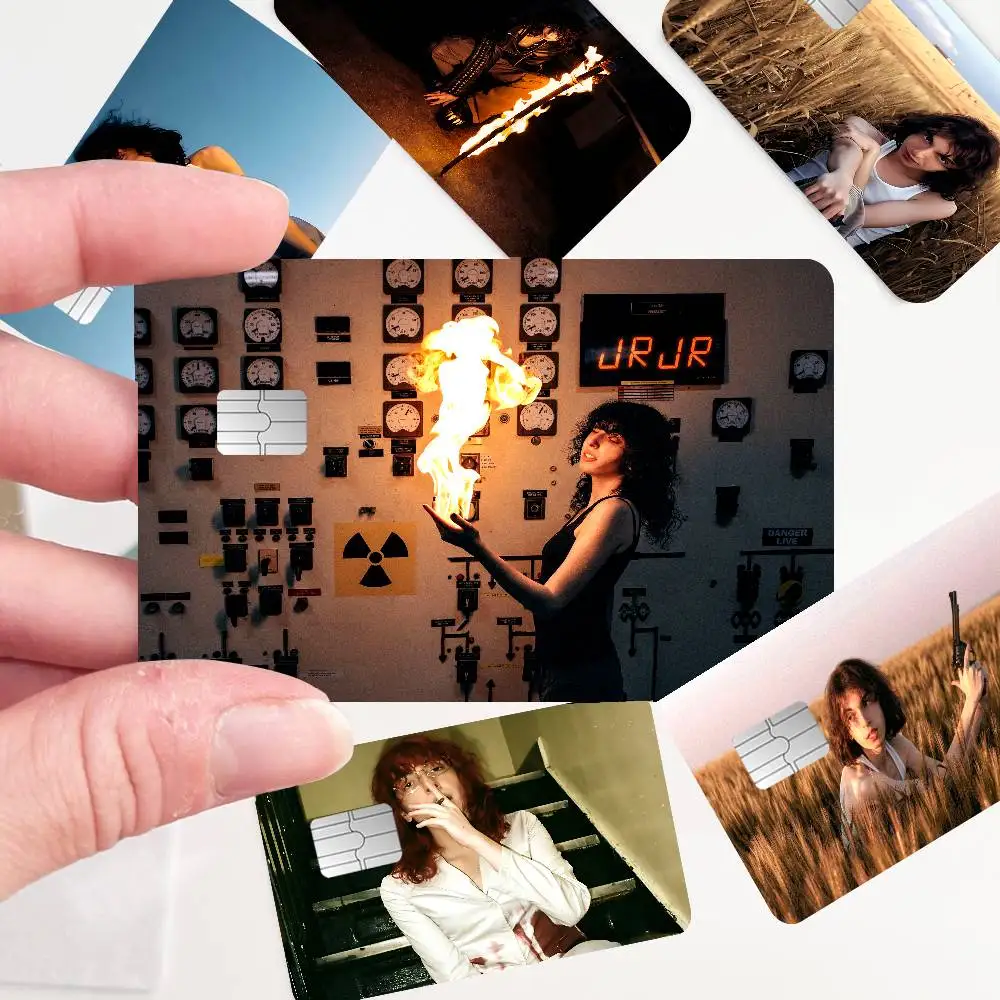 Singer J-jane Remover Game Film Cover Sticker Case for Small Chip Credit Debit Card Front Side