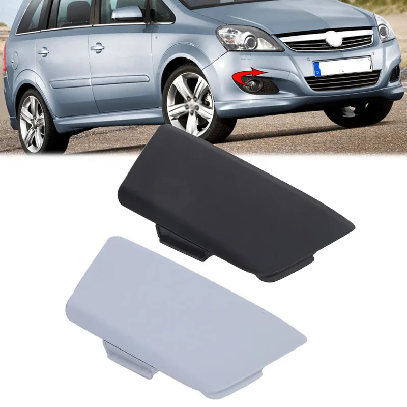 1405238 Car Front Bumper Towing Eye Cover Cap Matte Black,Grey for Opel Vauxhall Zafira B 2008-2014 For Opel Zafira B 2008‑2014