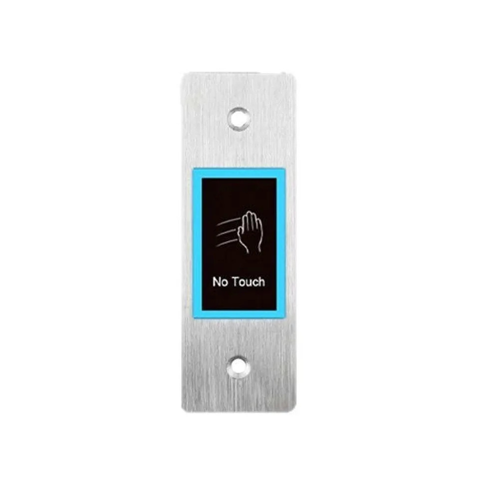 Modern DC 10-24V Door Access Control Touch Free Durable Touchless Exit Button LED Indicator IR Exit Button Home Security System
