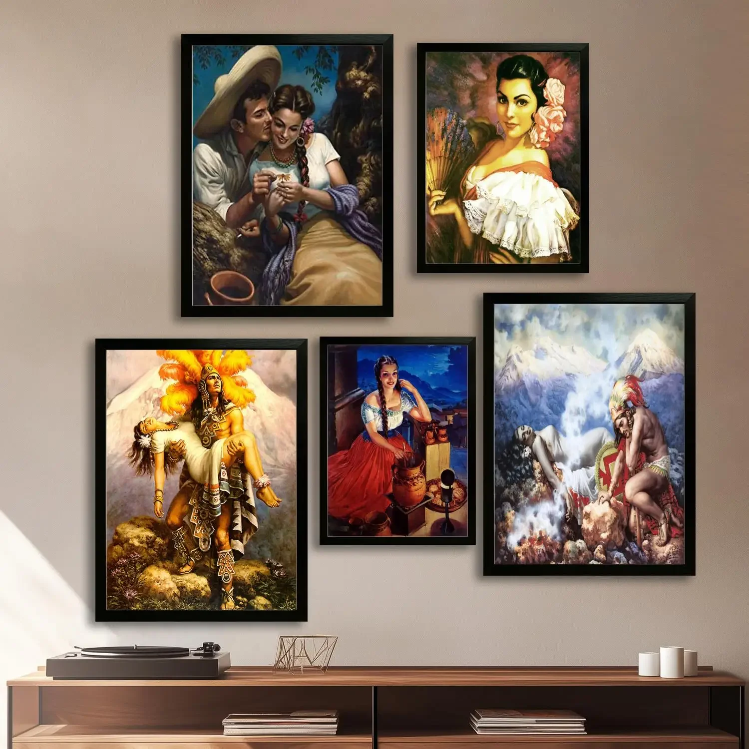 jesus helguera painter Canvas Art Poster and Wall Art Picture Print, Modern Family Bedroom Decor Posters,Decorative painting