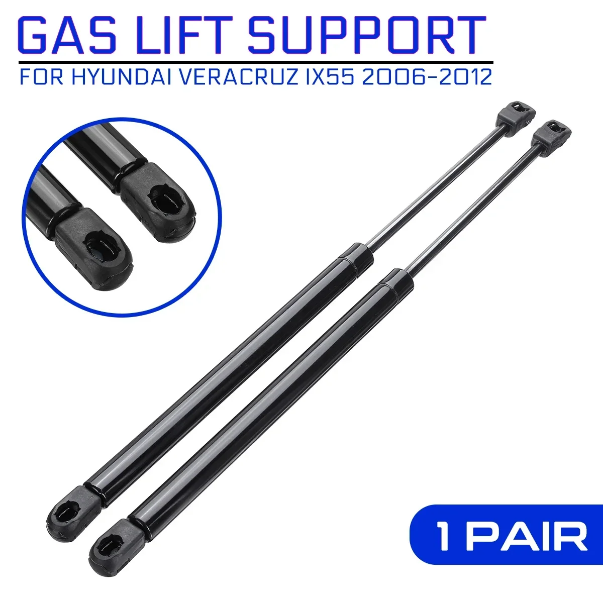 

2pcs Car Front Bonnet Hood Modify Gas Struts Lift Support Shock Damper Bars For Hyundai Veracruz ix55 2006-2012 Car Accessories