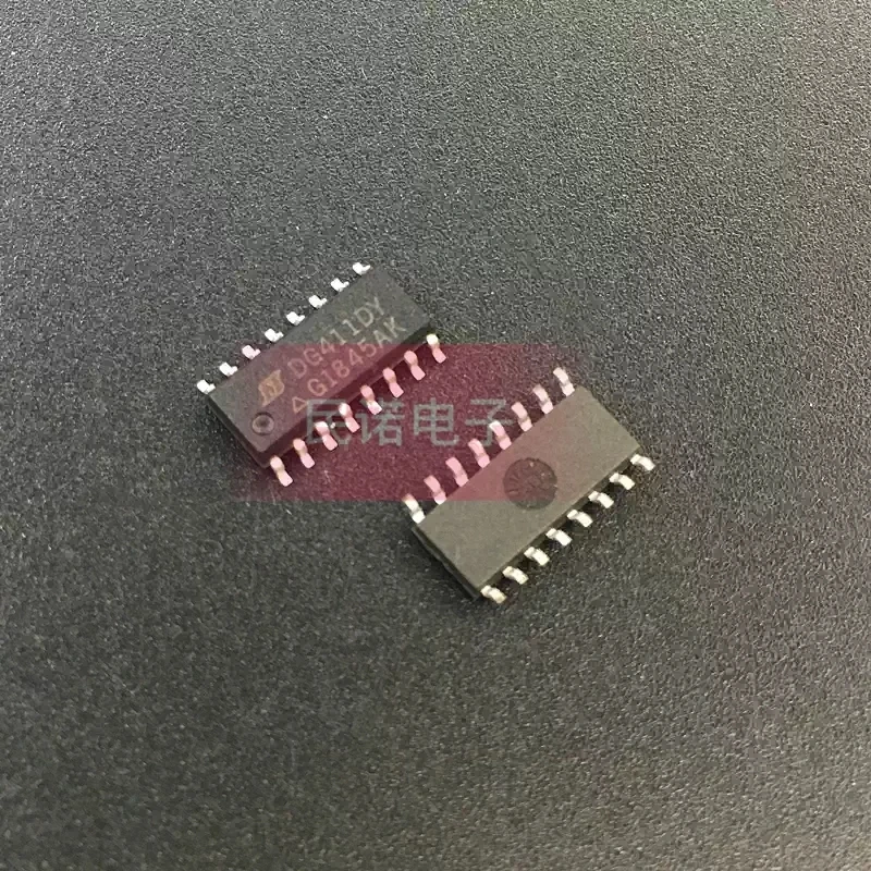5pcs New original imported DG411DY DG411DY-T1-E3 patch SOP-16 analog switch chip IC