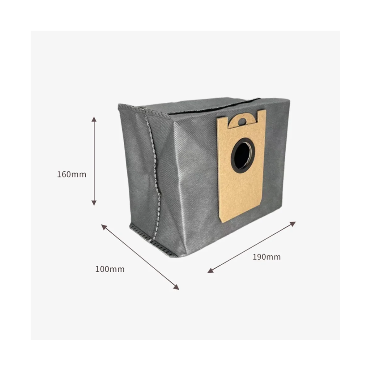 Eufy Robovac LR30 하이브리드 로봇 진공 청소기 교체 예비 부품, 가정용 쓰레기 먼지 봉투, 6 개