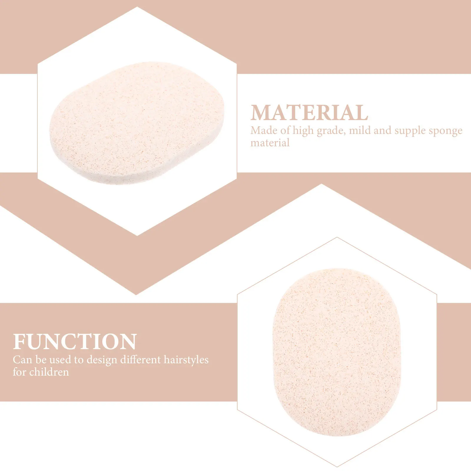 

10Pcs Compact Multi-Function Exfoliating Sponges Portable Facial Cleaner Reusable Home Supply Exfoliating Face Scrubber