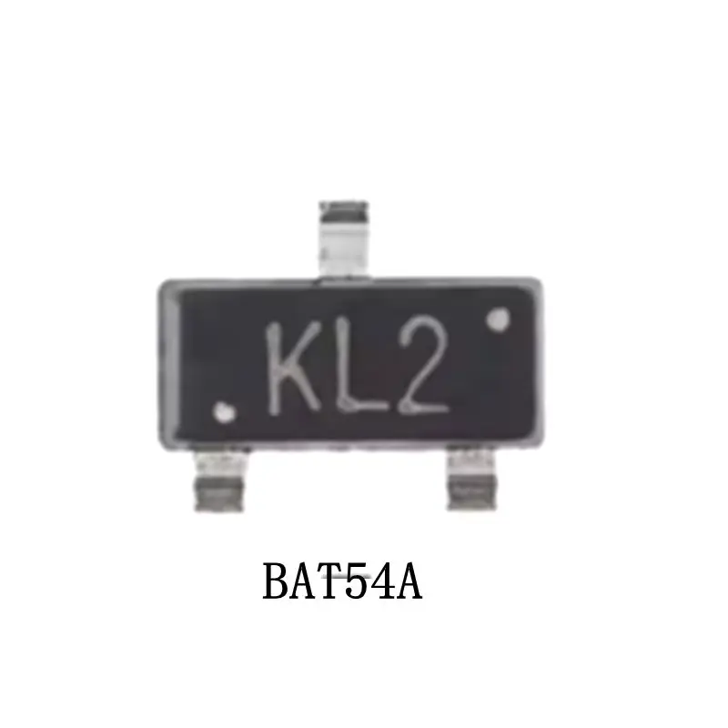 100 قطعة/الوحدة BAT54C BAT54A BAV99 BAW56 KL3 KL2 A7 A1 SOT-23 SMD شوتكي ديود المعدل