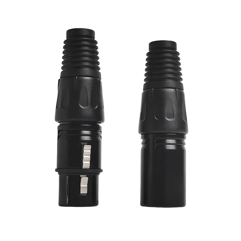 4/10/20pcs  Microphone audio adapter XLR male/female connector with stereo jack 3 pins Audio Device Interconnection Audio Plug