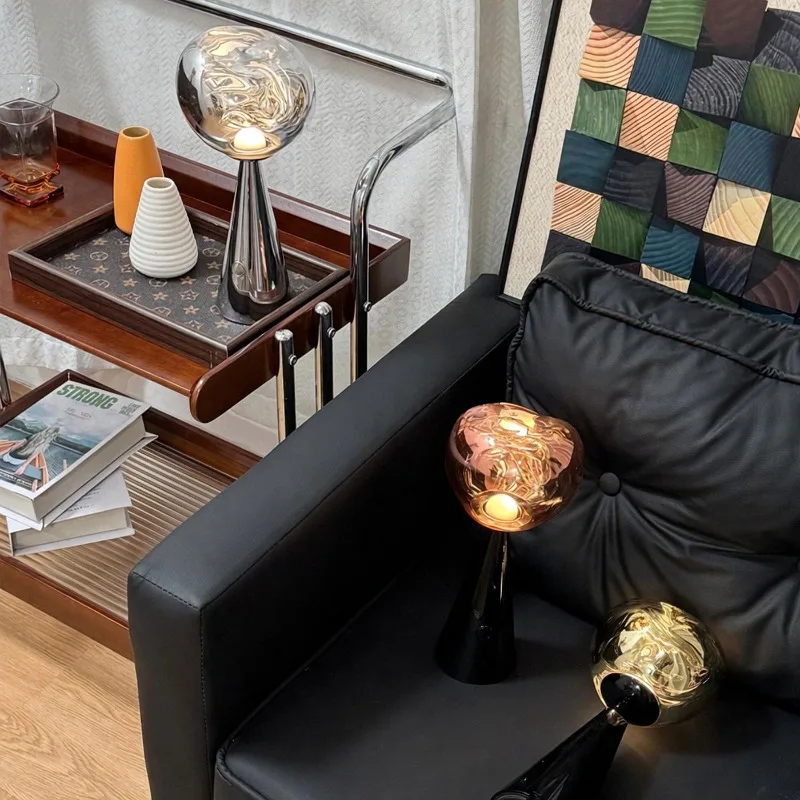 Home decoration "lava lamp" reading lamp desk lamp, fashionable Nordic art lamp ambient light gift box