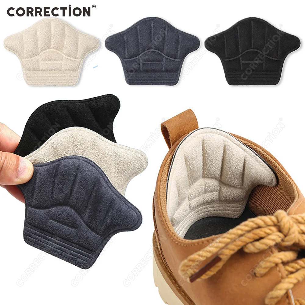 Sport Shoes Heel Protector Men Women Heel Pad Sneakers Insoles Adjust Size Heels Liner Grips Pain Relief Patch Foot Care Inserts