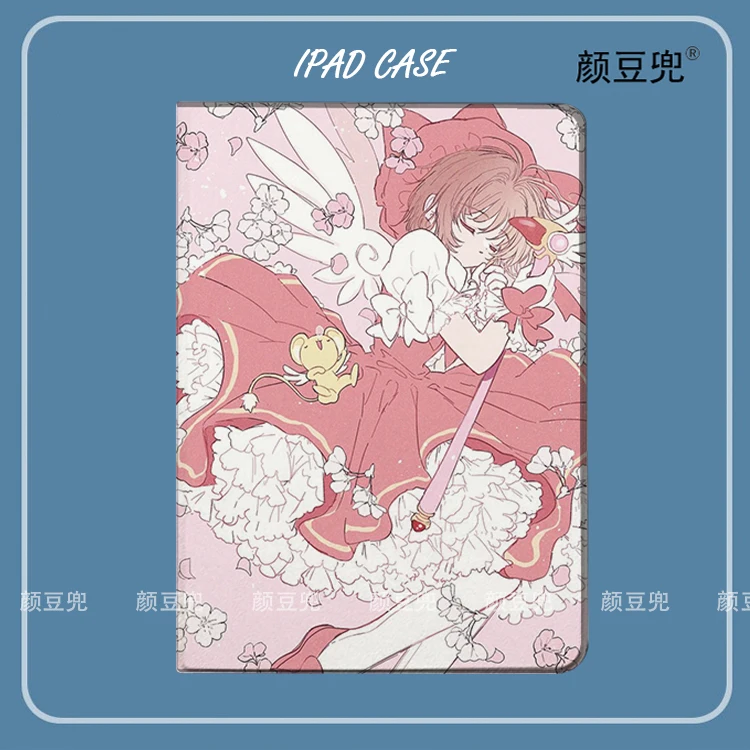 

Card Captor SAKURA Anime Case For iPad 10.2 8th Air 4 5 6 Mini 5 6 7 Case Luxury Silicone For iPad Air 7 13 iPad 10 11 th 2025