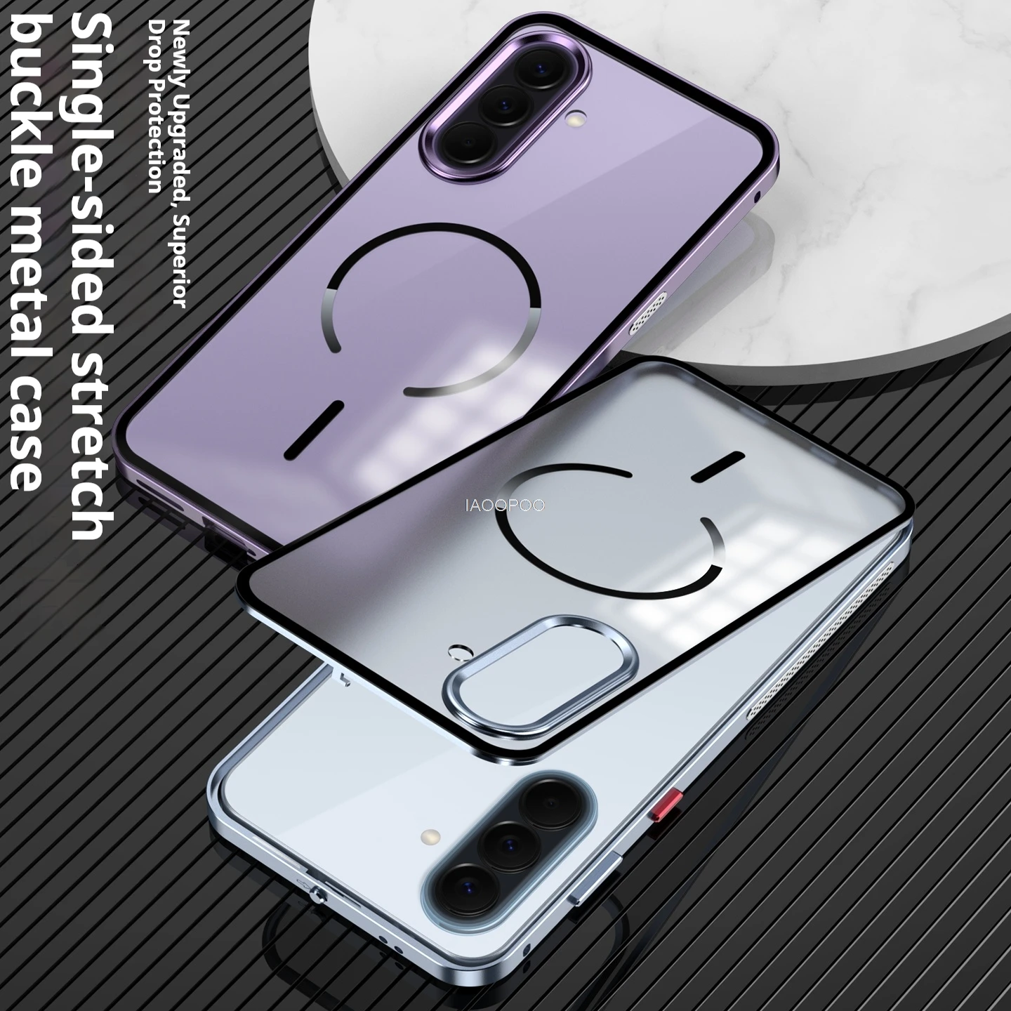 Für Samsung Galaxy A57 A37 S23 S24 S24+ S25 S25+ S26 S26+ Ultra Handyhülle Metallrahmen für MagSafe Schnalle Aluminiumlegierung Hülle – Detail 11