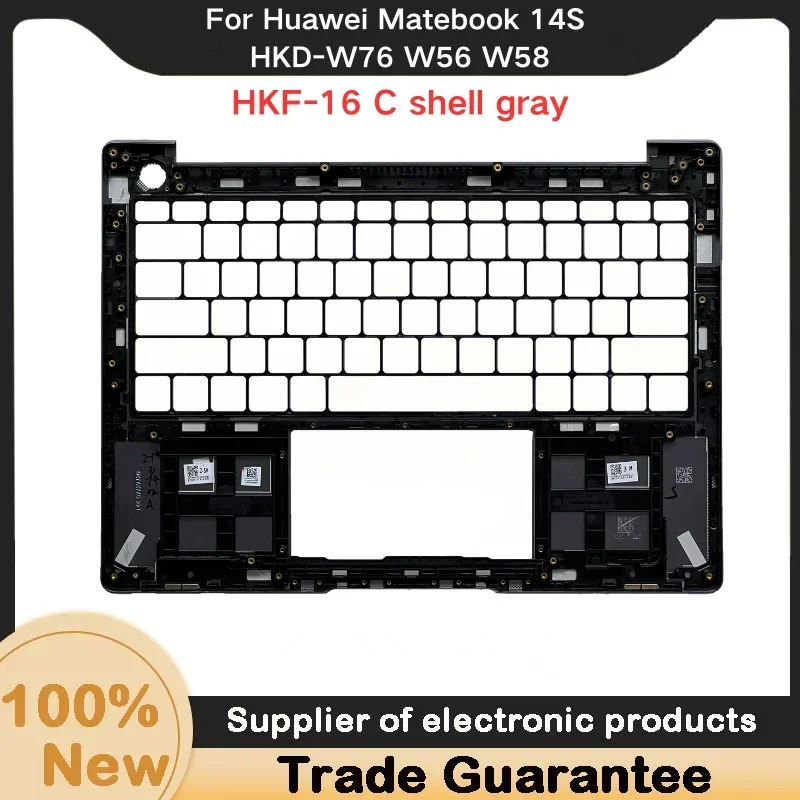 New For Huawei Matebook 14S HKD-W76 W56 W58 HKF-16 C shell gray keyboard shell Upper / palmrest Case Cover