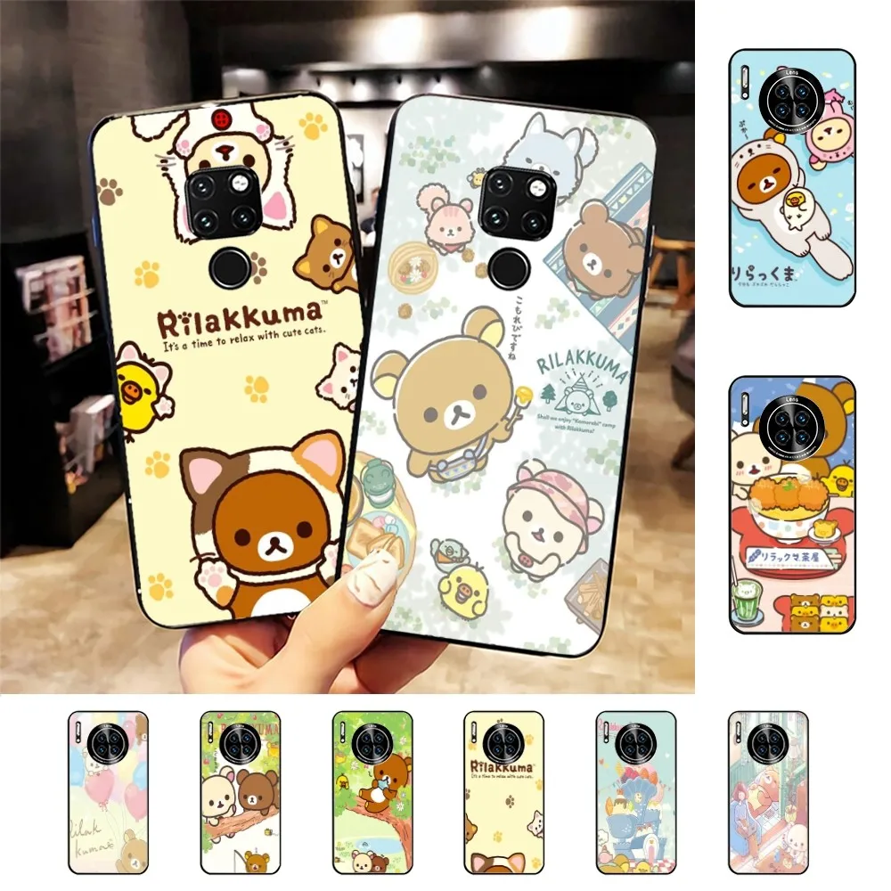 Cute Cartoon R-Rilakkuma Phone Case For Huawei Mate 10 20 30 40 50 lite pro Nova 3 3i 5 6 SE 7 pro 7SE