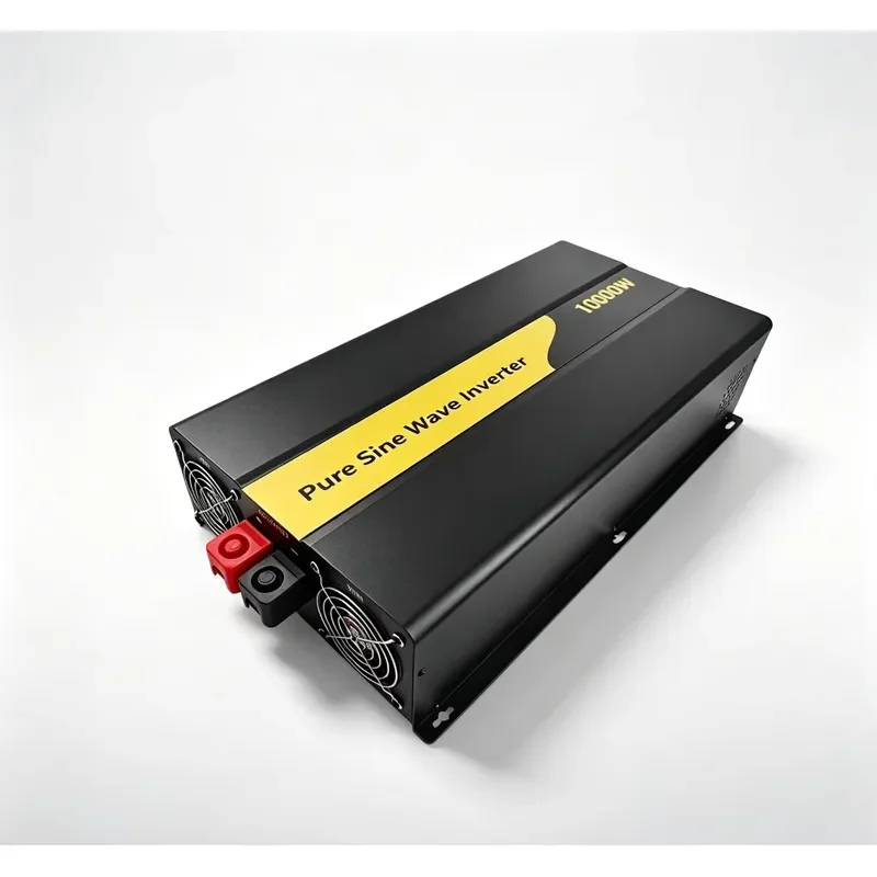 for HR-10000-LJ 10000W Off Grid Pure Sine Wave Inverter 48V DC to 220V AC High Frequency Onboard Power Converter