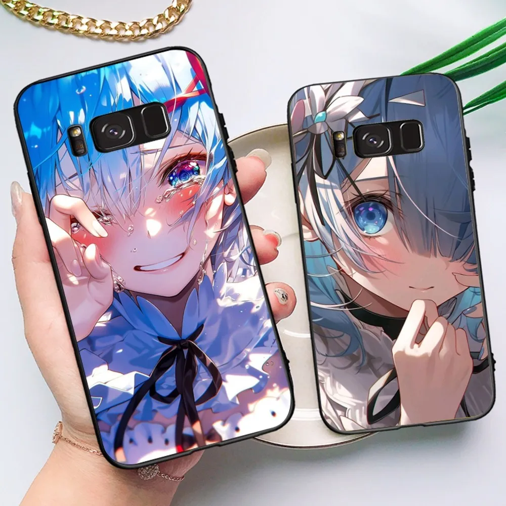 Rem Japanese Anime Phone Case For Samsung Note 8 9 10 20 Pro Plus Lite M 10 11 20 30 21 31 51 A 21 22 42 02 03