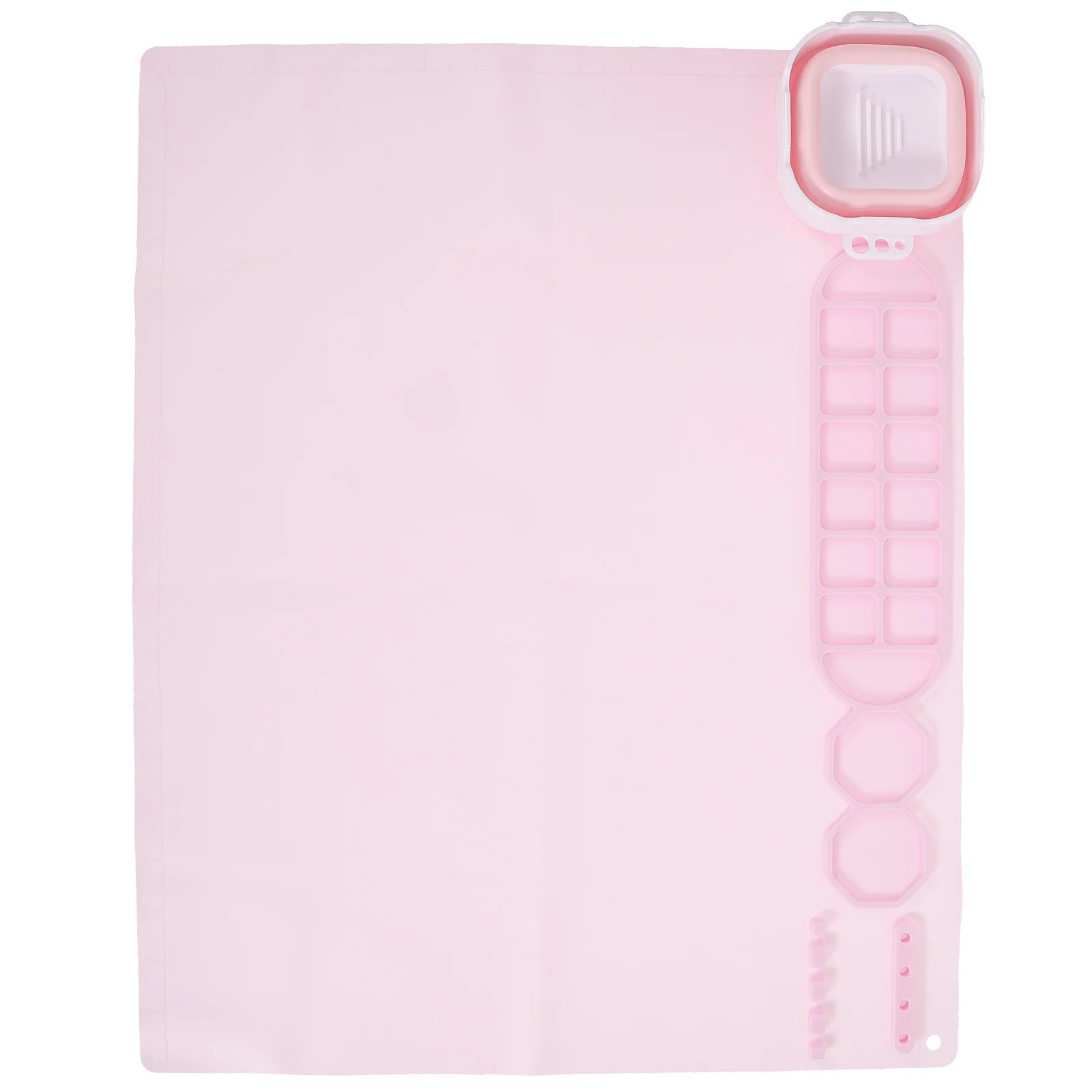 حصيرة طلاء من السيليكون، ورقة صب الراتنج غير اللاصقة، واقي حرفي مقاوم للحرارة لخياطة فن الأظافر، سهل