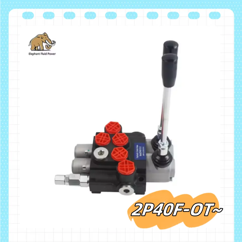 

Monoblock control valve 2P40 Spring Return